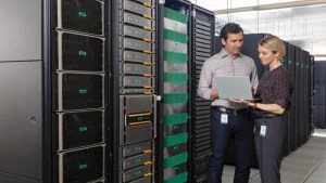 techs in a data center<br />